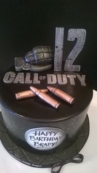 Call of Duty cake