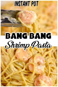 Indulge in a mouthwatering fusion of flavors with our Instant Pot Bang Bang Shrimp Pasta recipe! Succulent shrimp, perfectly cooked pasta, and a creamy, spicy sauce come together in this convenient one-pot dish. With the magic of the Instant Pot, you'll have this restaurant-worthy meal on the table in no time. It's a crowd-pleaser that's sure to become a favorite in your kitchen. Try it today and elevate your dinner game!