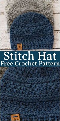 Wrap up warmth with these easy-to-make, 21 free crochet hat patterns perfect for beginners, featuring simple stitches, diverse designs and step-by-step tutorials to keep your head warm and cozy.. #Crochet #Hats #Crafts #CrochetPatterns