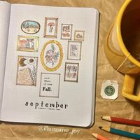 50+ Beautiful Bullet Journal Monthly Covers for 2024 - The Planner Addict