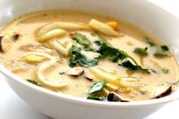 Thai Coconut Soup - Paleo lovers, this is delicious, easy and has NO refined, sugar, dairy, soy, gluten, or grain!