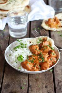 Easy Healthier Crockpot Butter Chicken