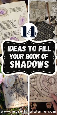 Looking for inspiration for your Book of Shadows? 📖✨ Dive into these creative witchcraft ideas and get started on your own grimoire! From aesthetic page layouts and DIY tips to blessings, crystals, and Wiccan spells, we’ve got all the things to put in your Book of Shadows. Whether you're a seasoned witch or just starting, click now for endless ideas to bring your magical book to life!