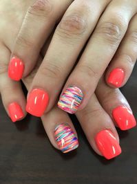 50 Eye-Catching Summer Nail Art Designs