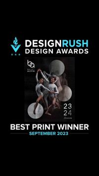 Dancing through Art History right to the #DesignAwards win! Way Creative’s The Ballet Austin 2023/2024 Season print design easily showcases art movements, from Renaissance elegance to Surrealistic dreams. Every page is a dance made of design and typography, celebrating ballet’s timeless allure.