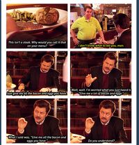 Parks and Rec. Ron Swanson.