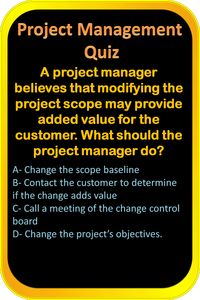 Project Management Questions and Answers for exams preparation