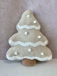 Spruce up your holiday decor with our Festive Fir Christmas Tree Poly Filled Pillow. Adorned with the charm of a Christmas tree, it brings festive cheer and comfort to your home. Natural / Poly Filled / 13"x17"