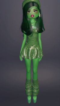 Roblox dress to impress game emotions theme cute outfit idea disgust costume