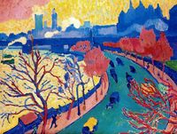 Andre Derain, Charing cross bridge,1906