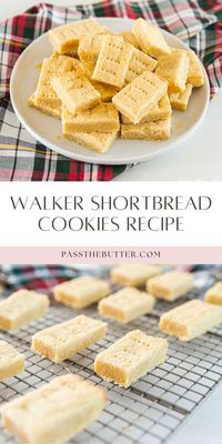 Make Walker's Scottish Shortbread cookies at home with our easy walker shortbread cookies recipe. These cookies are a simple treat from Scotland known for their buttery taste and crumbly texture. If you like Scottish shortbread cookies, you'll enjoy making these. They're great for a snack or to share with friends!