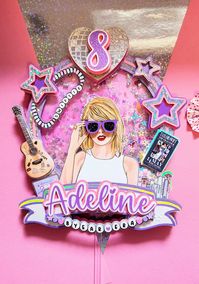 Eras Cake Topper Swiftie Theme Birthday Party Eras Birthday Decor - Etsy