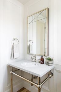 A traditional bathroom with subtle glam | Studio McGee Blog