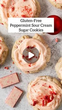 Erin Collins | Gluten-Free Recipes | @meaningfuleats Meet your new FAVE cookie!

Gluten-Free Peppermint Sour Cream Sugar Cookies! These are full of peppermint crunch and topped... | Instagram