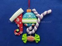 JOY Ornament | Polymer Clay Holiday Ideas