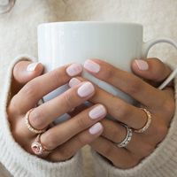 Both nails and rings are perfect