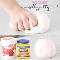 How to make Yogurt Silly Putty