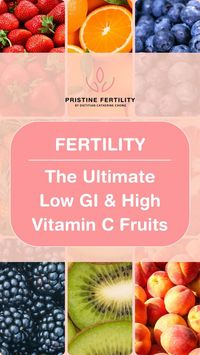 Boost Your Fertility Naturally: The Ultimate Low GI & High Vitamin C Fruits 🍓🥝✨Get your FREE fertility-friendly meal plan today! 🍽️ Click the link now.