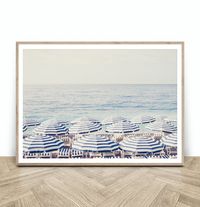 Beach Umbrella Printable Digital Download Beach Print | Etsy