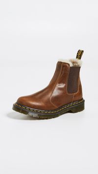 Fast Free Shipping & Free Returns on Dr. Martens Leonore Sherpa Chelsea Boots at Shopbop. Shop new arrivals from Dr. Martens at Shopbop.com