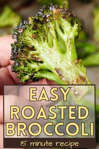 This is the best way to cook broccoli in the oven! Roast fresh broccoli florets in the oven on a sheet pan to make healthy, crispy roasted broccoli.  This easy side dish only takes 15 minutes. Season this simple broccoli recipe with salt, pepper, and parmesan cheese.