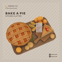 Sims 4 Bake A Pie Kitchen Clutter • ts4 • Sims 4 Downloads • ts4cc • Custom Content • Sims 4 Cottage • ts4 Clutter • ts4 Food • ts4 decor • ts4 Rustic • ts4 Cottage Core • ts4 Maxis Match • ts4 mm