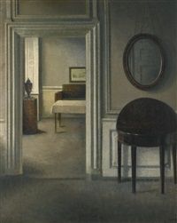 Interior with a mirror, 1907