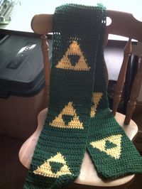 Legend of Zelda Triforce Scarf- Made-to-order slot