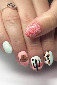 80  Best Country & Western Nails for Every Cowgirl at Heart