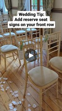 125K views · 394 reactions | It’s all about the details for us! 😍 Sometimes, the simplest ideas are the ones that make the biggest impact. Drop a 💛 if you love this idea as much as we do. Big thanks to Tom Juggins for sharing this fantastic tip! 🫶 #weddingtip #weddinginspiration #thepresentvenue | The Present Venue | The Present Venue · Original audio