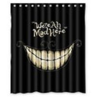 We are All Mad Here Shower Curtain