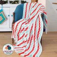 Crochet Holly Jolly Afghan Pattern | The Crochet Crowd