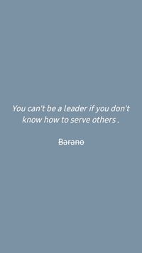 We can not demand nor seek authority from others unless we learn how to be submissive. The greatest amongst men is one who knows how to serve others.