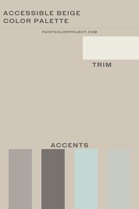 Here are the best coordinating colors to pair with Sherwin Williams Accessible Beige