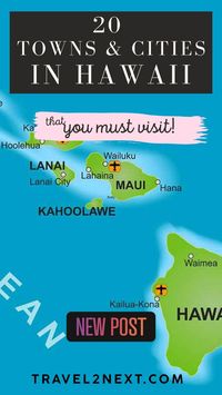 There are so many incredible towns and cities in Hawaii to explore! Some of the most popular ones include Honolulu, Hilo, Kailua, Lahaina, and Waimea. Each one has its own unique charm and beauty waiting to be discovered!