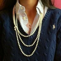 How to wear pearls casually #wearpearls #casualpearls https://www.style-yourself-confident.com/wear-pearls-casually.html