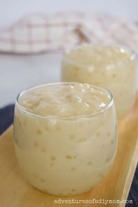 Traditional tapioca pudding recipe with large pearl tapioca. This simple dessert has only 6 ingredients.