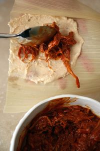 How to make Red Chile and Pork Tamales