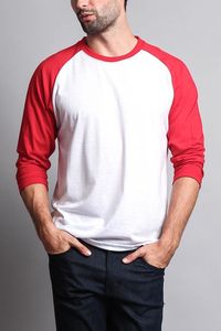 Step up to the plate with the classic baseball tee. With key elements like the raglan 3/4 length sleeve, this is an upgrade from your basic tee that'll really let people know you care about your look.- Brand: Victorious- 80% Cotton, 20% Polyester- Regular fit- 3/4 length sleeve- Machine wash cold with like colors Shop for more TS900 colors here!