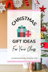 Read this blog post for a ton of student Christmas gifts ideas. There are free, inexpensive, and diy ideas for Christmas gifts for students from teacher. You'll even find a twist on the classic student Christmas gifts by giving class Christmas gifts, instead. Links are included for easy shopping!