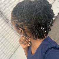 Its time again 😩 mini twist | hairstyle | type 4 hair | natural hair |