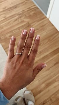 Chrom french nails