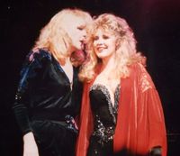 Christine McVie & Stevie Nicks live in late eighties