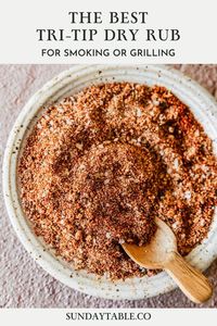 Tri-Tip Dry Rub for Smoking or Grilling