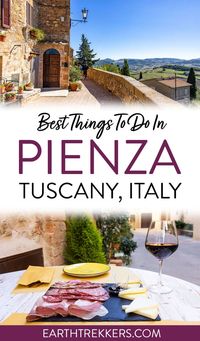 Best things to do in Pienza, Tuscany, Italy. Top experiences, how to plan your time, how to get to Pienza, where to eat, and how to add on Montalcino, Montepulciano, and other spots in Val d'Orcia, Tuscany.