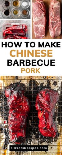 How To Make Chinese Barbecue Pork. This Chinese BBQ pork recipe creates a melt-in-your-mouth food experience! Also known as char siu pork, this tender meat dish is a tasty combination of spicy and sweet flavors. Chinese barbecue pork seems to be everywhere lately – and for good reason!