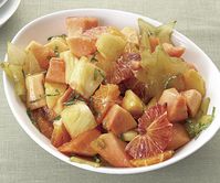 Pineapple, Papaya, Starfruit, and Blood Orange Salad