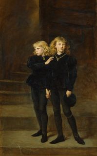 the princes in the tower by john everett millais