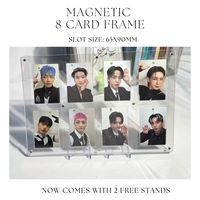 K-KEEP Acrylic Display Frame - [Magnetic] Photocard Display Frame with