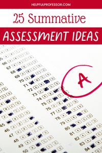 Learn 25 effective summative assessment strategies to gauge student learning. Don’t miss the blog post!